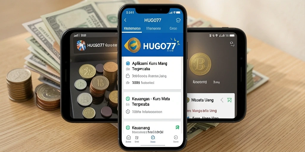 Tampilan antarmuka HUGO77 yang sederhana dan informatif.