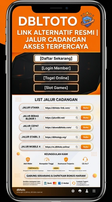 Tampilan link alternatif dbltoto